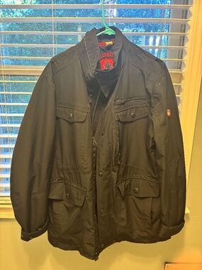 Wellensteyn Men's Black Winter Jacket - Large